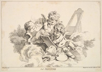 Festmény. alkotó: Louis Felix de la Rue