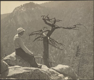 Az Ördög-csúszda az Öngyilkos-szikláig (San Jacinto-hegység) alkotó: Louis Fleckenstein