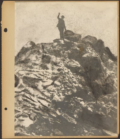 L.F. a Mount Shasta csúcsán [Louis Fleckenstein] alkotó: Louis Fleckenstein