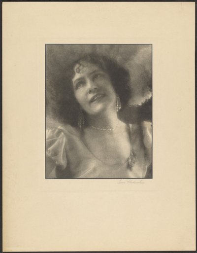 Portré - F. B. alkotó: Louis Fleckenstein