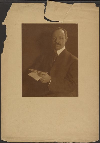 P. Power tiszteletes portréja alkotó: Louis Fleckenstein