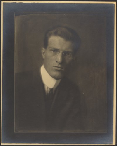 [Magas gallérú férfi portréja] alkotó: Louis Fleckenstein