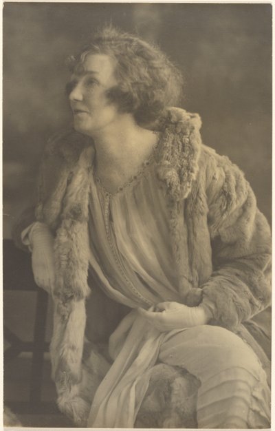 [Portrait of a Woman in Furs] alkotó: Louis Fleckenstein