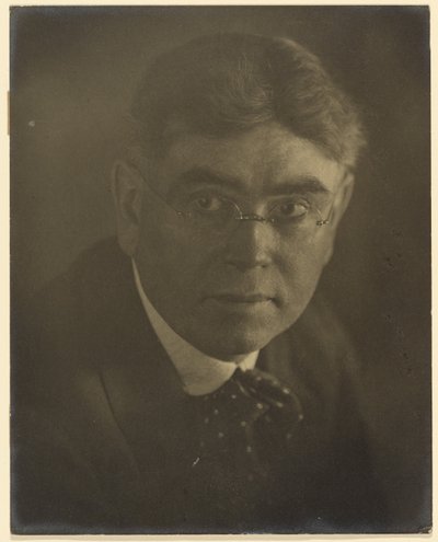 Tisztelettel [Önarckép] alkotó: Louis Fleckenstein