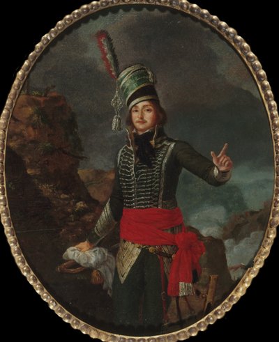 François Séverin Marceau-Desgraviers tábornok portréja 1769-1796, c. 1796. alkotó: Louis François Sergent Marceau