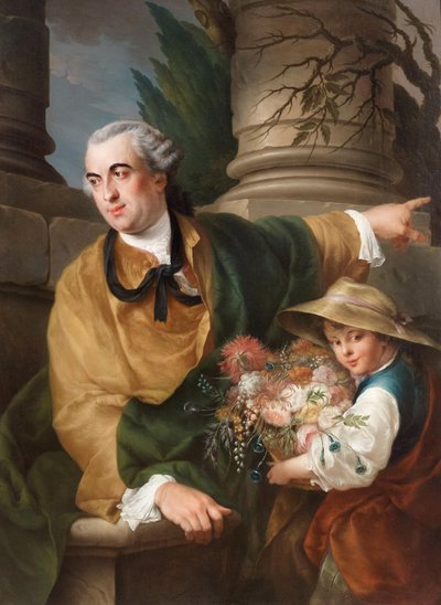 Charles Claude Flahaut de La Billarderie, Angiviller grófja 1730-1809, 1760 portréja. alkotó: Louis Gabriel Blanchet