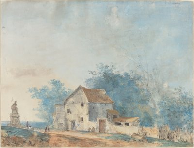 Tájkép alkotó: Louis Gabriel Moreau the Elder
