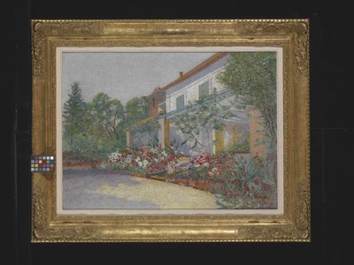 Villa a Midiben, dátum ismeretlen (olaj, vászon) alkotó: Louis Gaidan