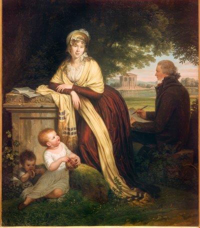 Louis Gauffier, önarckép feleségével és gyermekeivel alkotó: Louis Gauffier