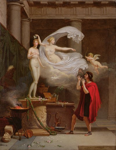 Pygmalion és Galatea alkotó: Louis Gauffier