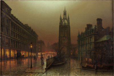 St Nicholas Street, Newcastle upon Tyne, 1902 alkotó: Louis Grimshaw