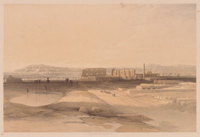 Egyiptom és Núbia: II. kötet – 32. szám, Karnak alkotó: Louis Haghe