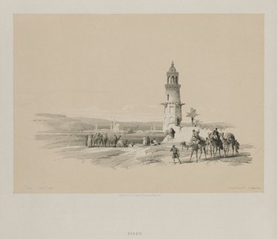 Egyiptom és Núbia, I. kötet: Siout – Felső-Egyiptom, 1847. alkotó: Louis Haghe