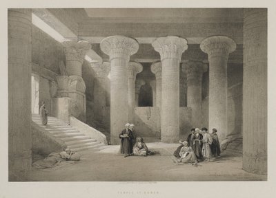 Egyiptom és Núbia, I. kötet: Esnehi templom alkotó: Louis Haghe