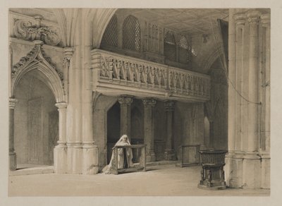 Vázlatok Belgiumban és Németországban, I. kötet: Nönnberg Convent, Salzburg alkotó: Louis Haghe