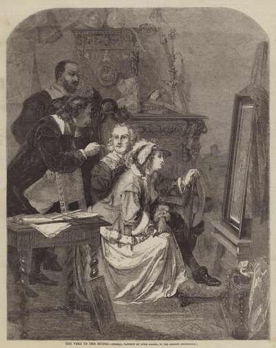 Látogatás a stúdióban alkotó: Louis Haghe