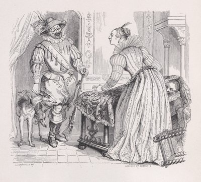The Hunt from The Complete Works of Béranger, 1836. Alkotók: Louis-Henri Brevière, Cesar-Auguste Hebert. alkotó: Louis Henri Brevière, Cesar Auguste Hebert