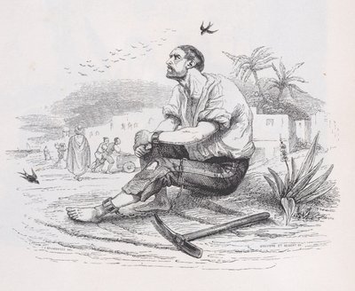 A fecskék a Béranger teljes műveiből, 1836. Alkotók: Louis-Henri Brevière, Cesar-Auguste Hebert. alkotó: Louis Henri Brevière, Cesar Auguste Hebert