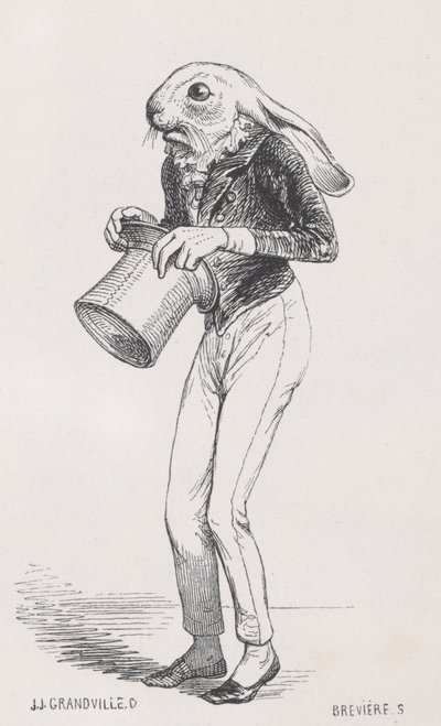A fia, aki minden tekintetben hasonlított rá... a Scenes from the Private and Publ... című filmből kb. 1837-47. alkotó: Louis Henri Brévière