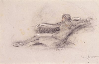 Fekvő akt alkotó: Louis Icart