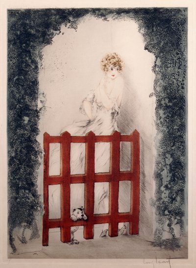 Vörös Kapu alkotó: Louis Icart