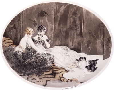 Kiömlött tej alkotó: Louis Icart