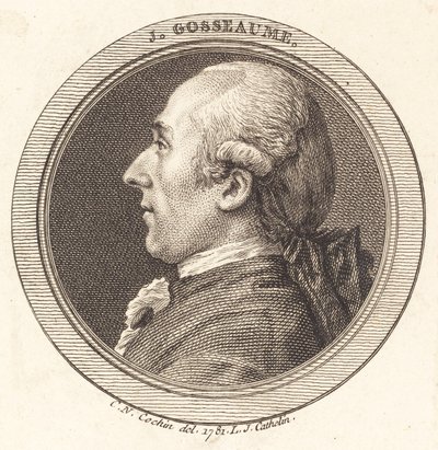 J. Gosseaume alkotó: Louis Jacques Cathelin after Charles Nicolas Cochin II