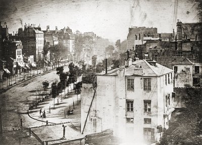 Boulevard du Temple, Daguerre alkotó: Louis Jacques Mande Daguerre