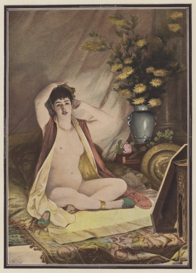 A kinézet előtt (színes litó) alkotó: Louis Jacquesson de La Chevreuse
