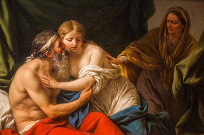 Sára bemutatja Hágárt Ábrahámnak alkotó: Louis Jean François Lagrenée