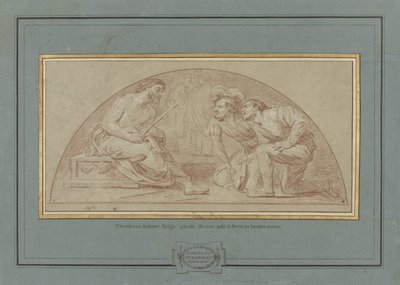 Krisztus megcsúfolása alkotó: Louis Jean Jacques Durameau