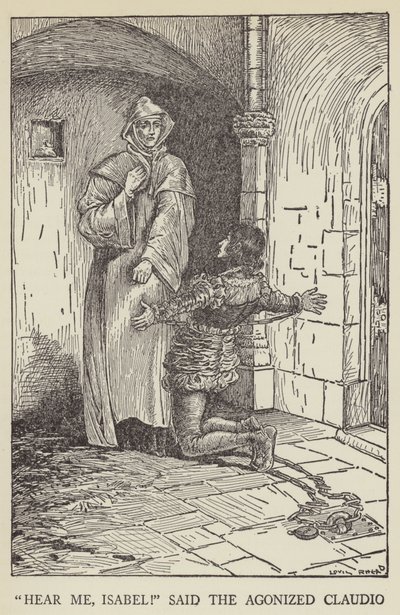 Figyelj, Isabel! - mondta az elgyötört Claudio alkotó: Louis John Rhead
