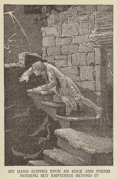 Illusztráció az Elrabolva, Robert Louis Stevenson alkotó: Louis John Rhead