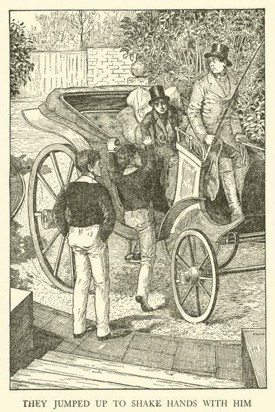 Illusztráció Tom Brown iskolai napjaihoz (metszet) alkotó: Louis John Rhead