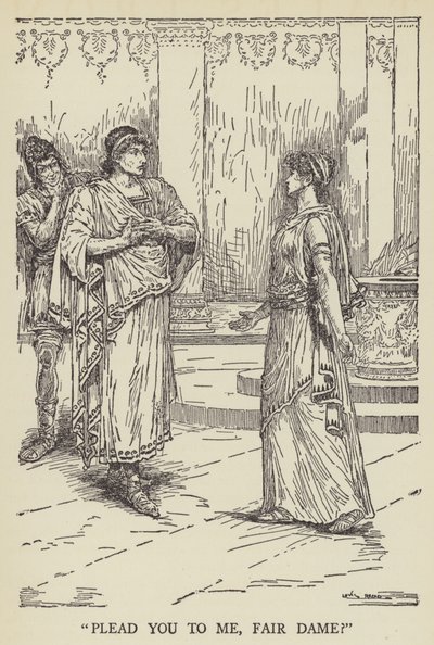 Könyörögsz hozzám, kedves hölgy? alkotó: Louis John Rhead