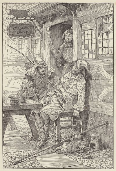Mosollyal az arcán odanyúlt, és előhúzta a parancsot alkotó: Louis John Rhead