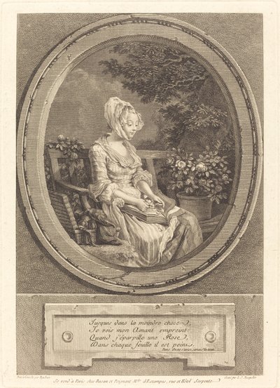A legkisebb dologig alkotó: Louis Joseph Masquelier after Pierre Antoine Baudouin