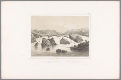 Lazachalászok a Kassa folyónál Hallandon Pêche du saumon dans la rivière de Kassa à Halland / Laxefiskeriet i Kassaelven, Halland (cím a tárgyon) Arcok Skandináviában (sorozat címe) Vues du Nord. Velúr (sorozat címe) alkotó: Louis Julien Jacottet