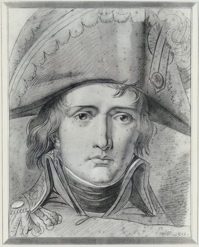 Bonaparte tábornok portréja, 1796 alkotó: Louis Lafitte