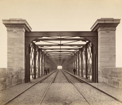 [Railroad Viaduct at La Fontaine-des-Eaux, Dinan], 1879-80 alkotó: Louis Lafon