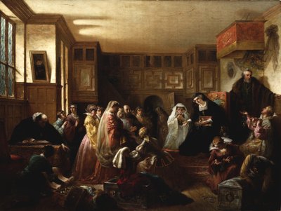 Mária, a skótok királynője, osztja ékszereit alkotó: Louis Lang