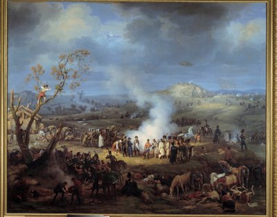 Bivouac de Napoleon I. az austerlitzi csata előestéjén, 1805. december 1-jén. Louis Francois Lejeune (1775-1848) festménye alkotó: Louis Lejeune