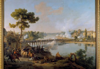 Bonaparte tábornok parancsot ad a lodi hídi ütközetre (1796. május 10.) az első olaszországi hadjárat során (1796-1797) Louis Francois Lejeune (1775-1848) festménye 19. század V. 1,85 x 2,40 m alkotó: Louis Lejeune