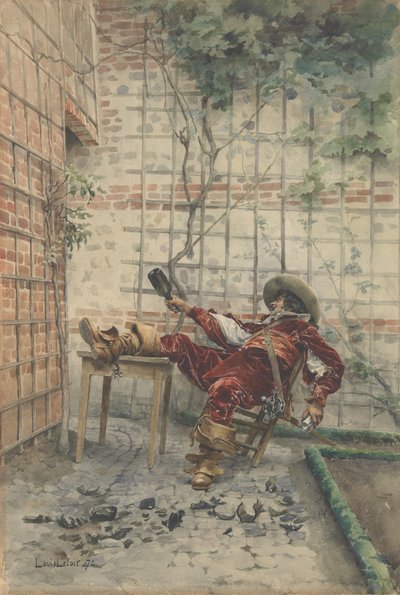 Poharaiban, 1872. alkotó: Louis Leloir