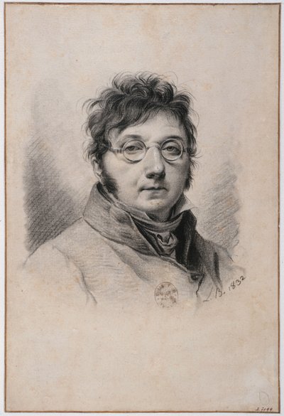 Boilly önarcképe alkotó: Louis Leopold Boilly