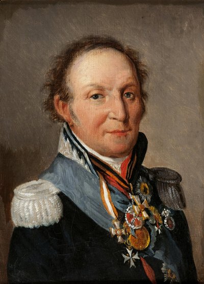 Ludwig Adolf Péter, Sayn-Wittgenstein-Ludwigsburg gróf tábornagy portréja 1769-1843 alkotó: Louis Leopold Boilly