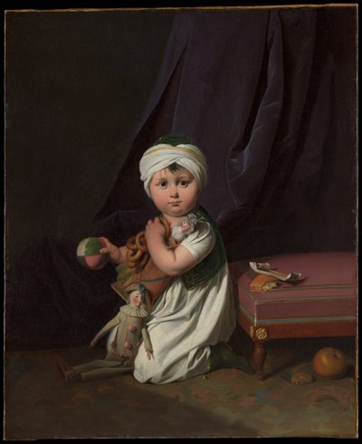 Egy fiú portréja alkotó: Louis Leopold Boilly