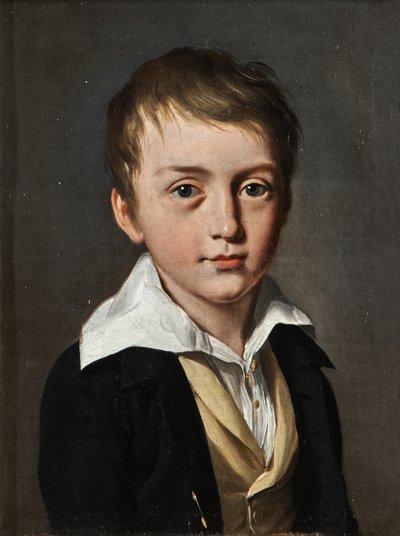 Egy fiatal fiú portréja alkotó: Louis Leopold Boilly