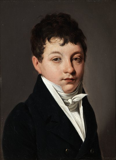 Egy fiatal fiú portréja alkotó: Louis Leopold Boilly