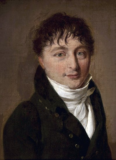 Charles Gounod (1818-1893) zeneszerző portréja, Louis Leopold (Louis-Leopold) Boilly (1761-1845) - Olaj, karton - Bibliotheque de l